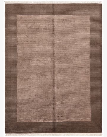 4' 11 x 6' 7 Hand Knotted Darya Wool Rug