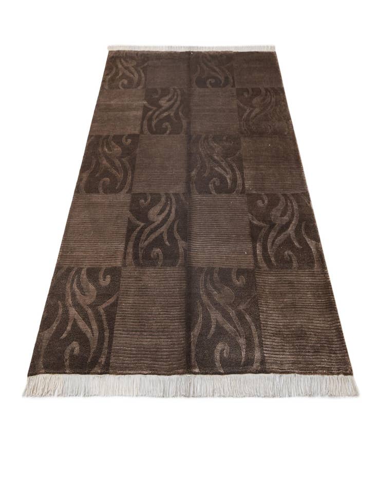 Detail image of 4' 11 x 6' 7  Hand Knotted Darya Wool Rug