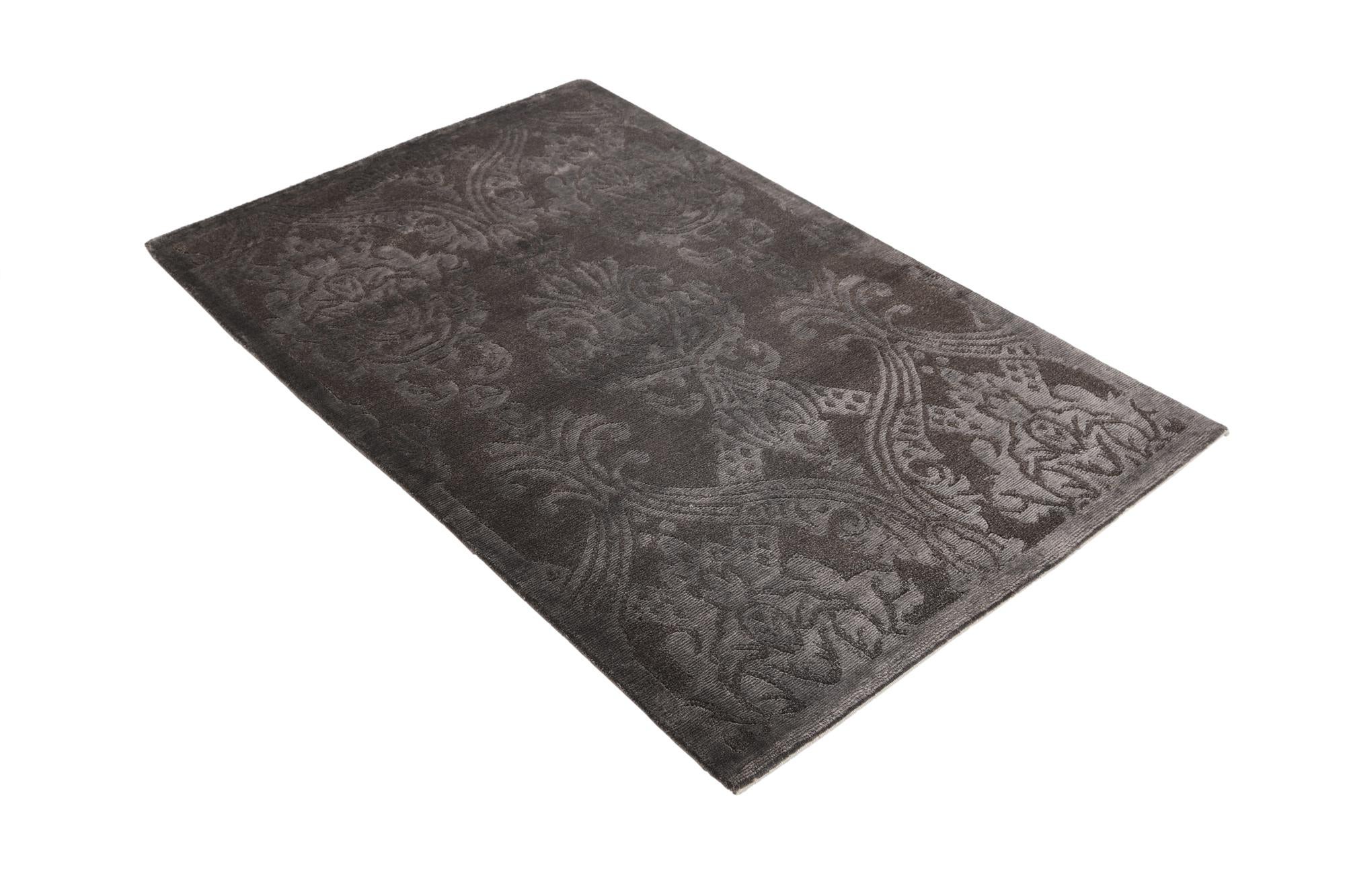 3' 1 x 4' 10 Hand Knotted Darya Wool Rug