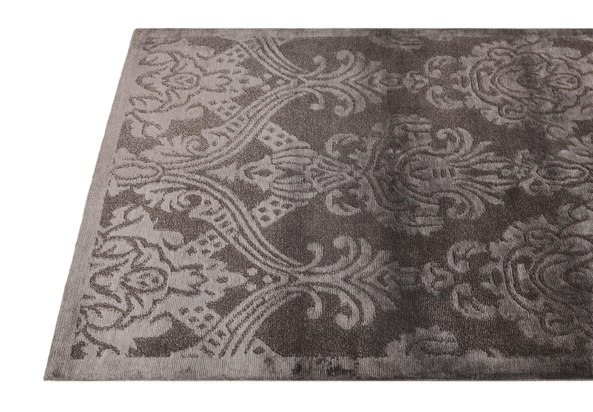 3' 1 x 4' 10 Hand Knotted Darya Wool Rug