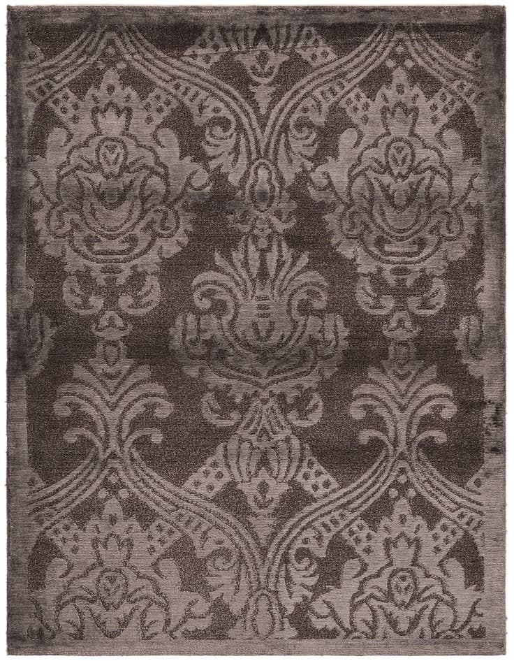 Detail image of 3' 1 x 4' 10 Hand Knotted Darya Wool Rug