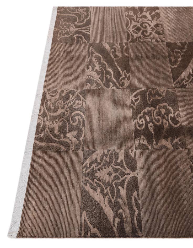 Detail image of 5' 9 x 7' 10  Hand Knotted Darya Wool Rug