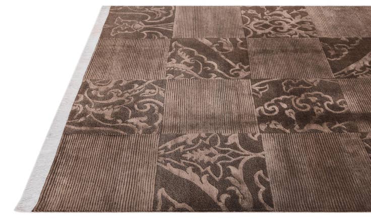 Detail image of 5' 9 x 7' 10 Hand Knotted Darya Wool Rug