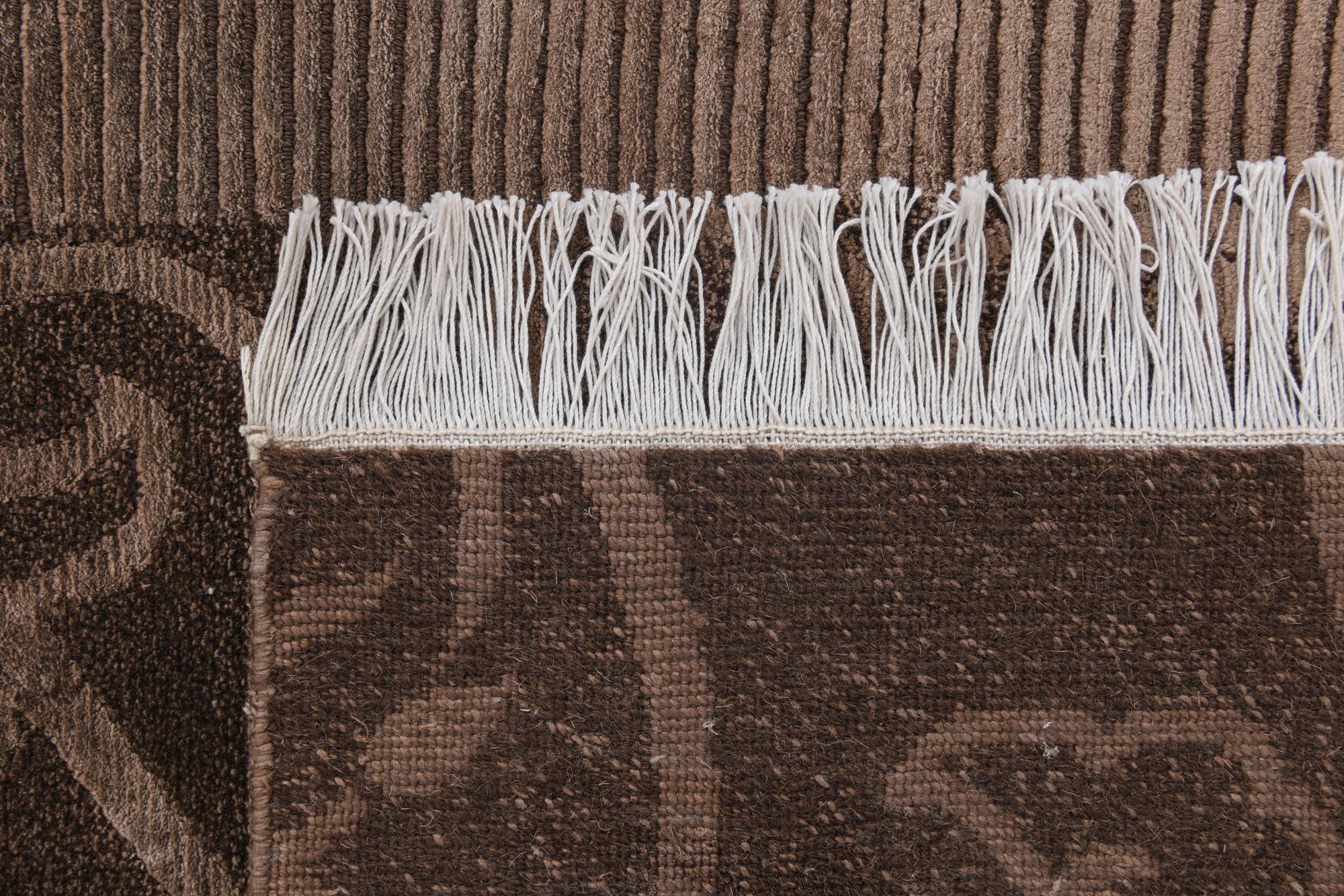 5' 9 x 7' 10 Hand Knotted Darya Wool Rug