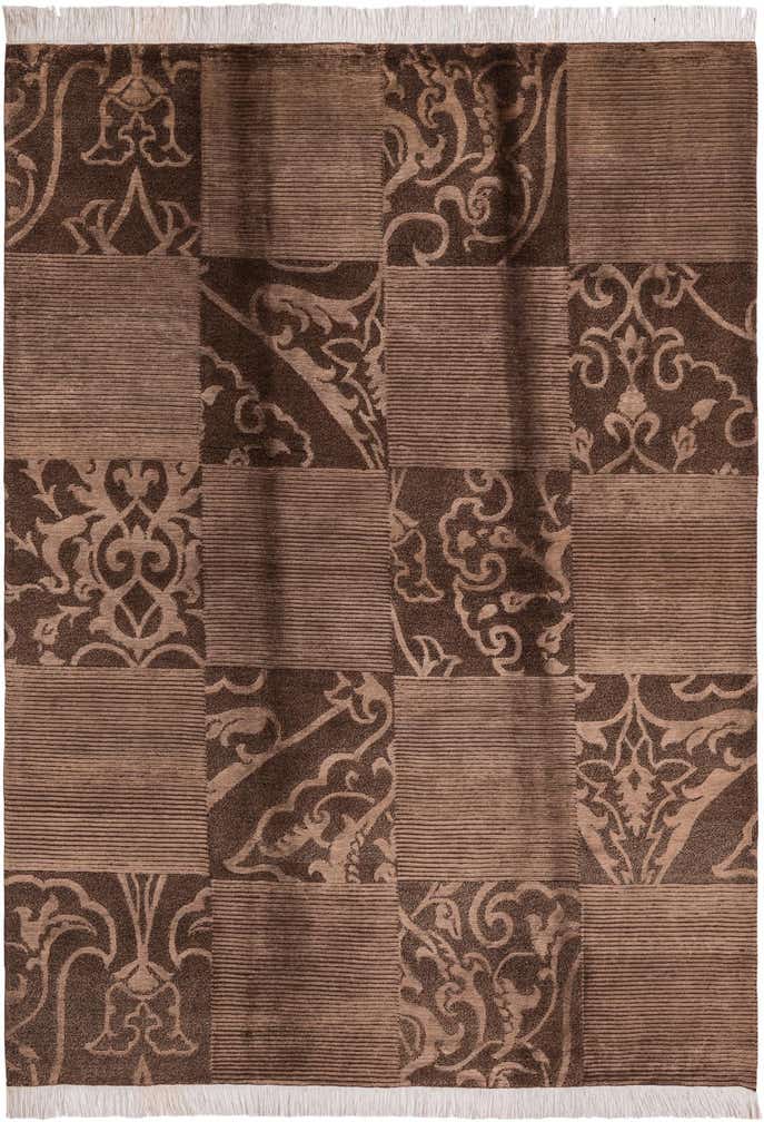 5' 9 x 7' 10 Hand Knotted Darya Wool Rug