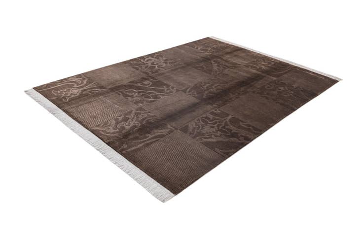 Detail image of 5' 9 x 8' Hand Knotted Darya Wool Rug