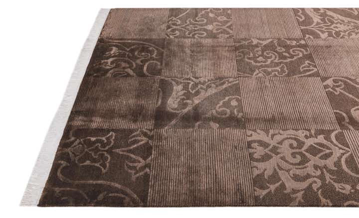 5' 9 x 8' Hand Knotted Darya Wool Rug