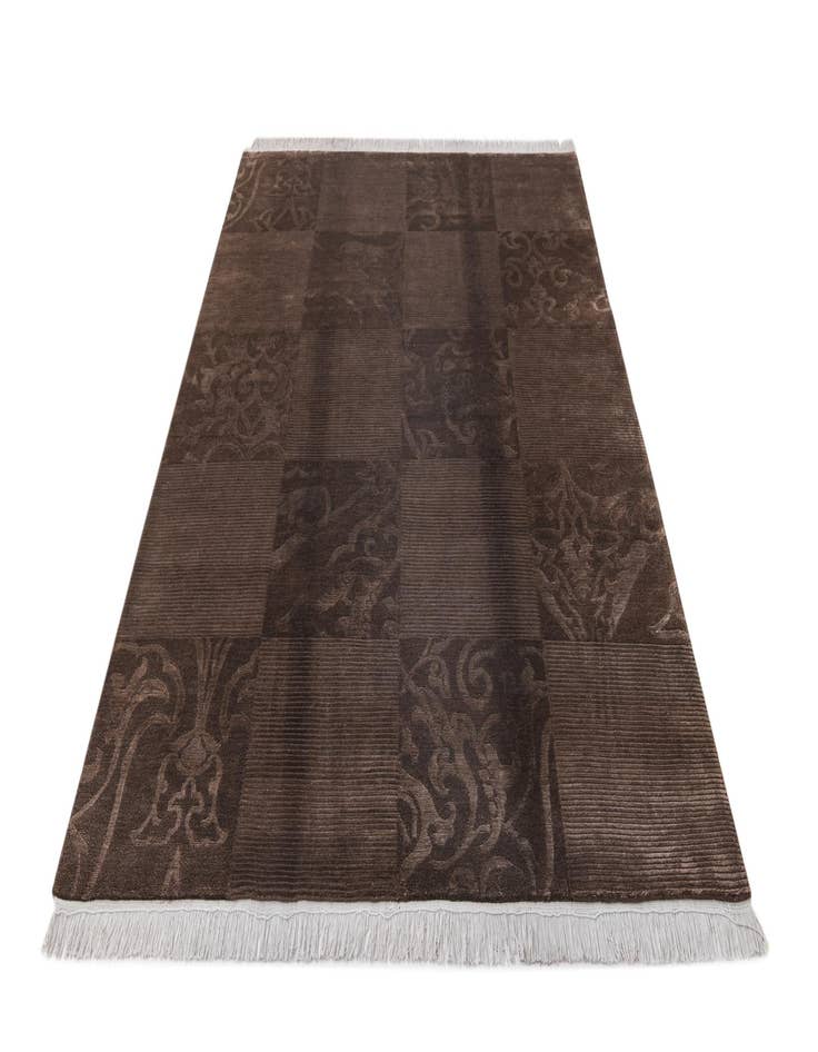 Detail image of 5' 9 x 8'  Hand Knotted Darya Wool Rug