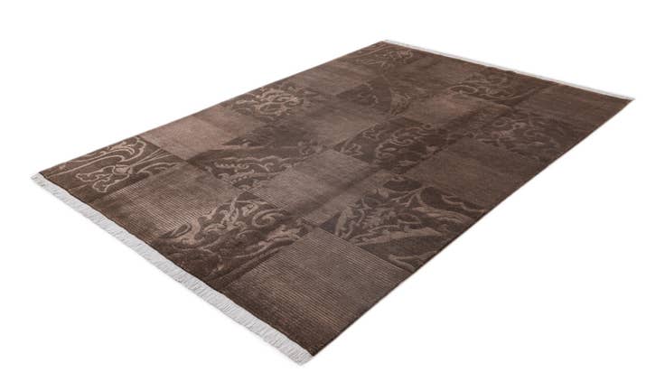 Detail image of 5' 10 x 8' 4 Hand Knotted Darya Wool Rug