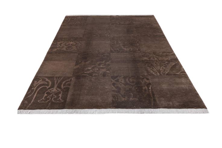 Detail image of 5' 10 x 8' 4 Hand Knotted Darya Wool Rug