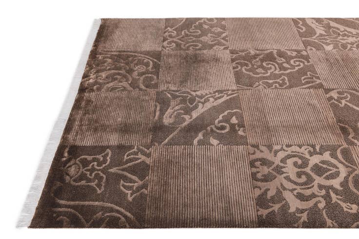 Detail image of 5' 10 x 8' 4 Hand Knotted Darya Wool Rug