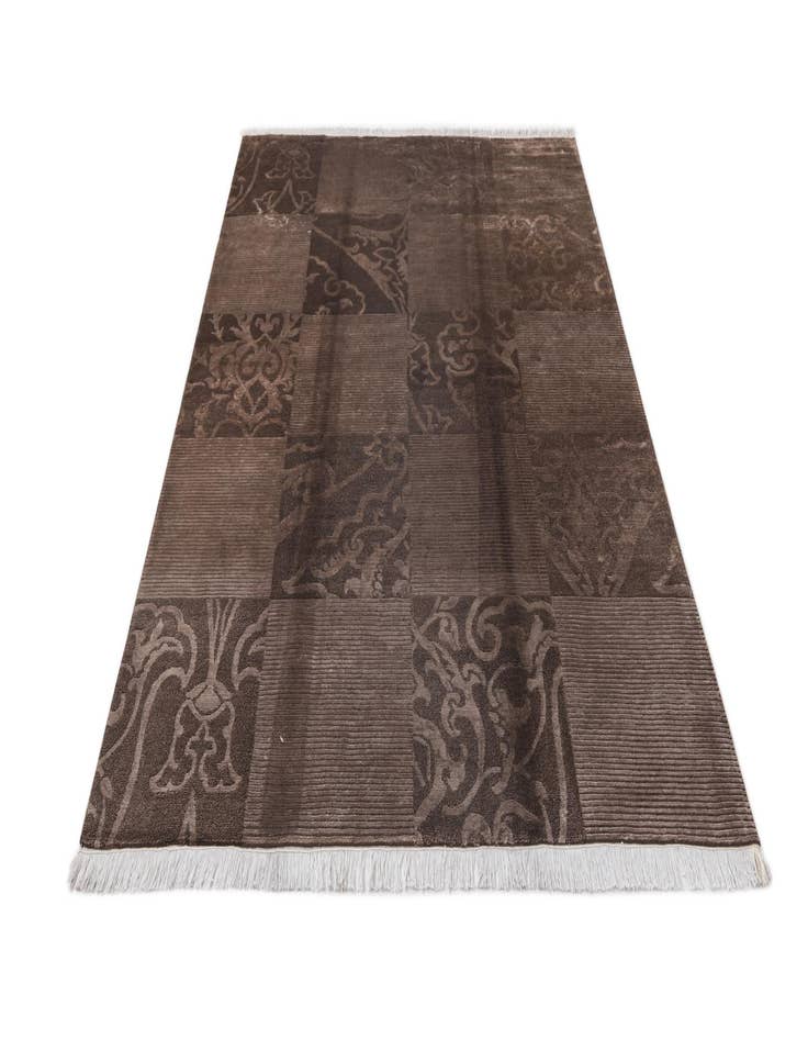 Detail image of 5' 9 x 8'  Hand Knotted Darya Wool Rug