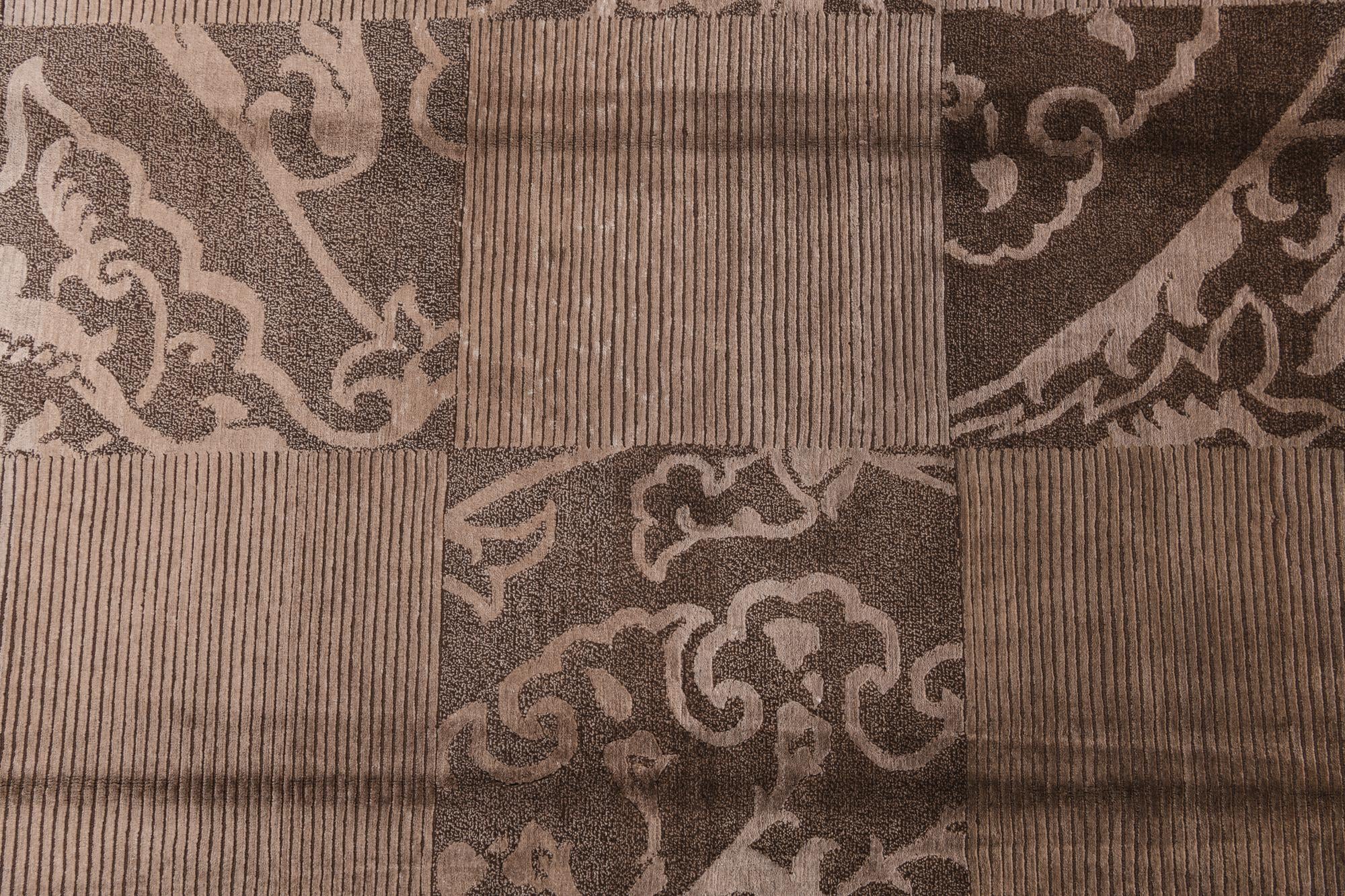5' 9 x 8' Hand Knotted Darya Wool Rug