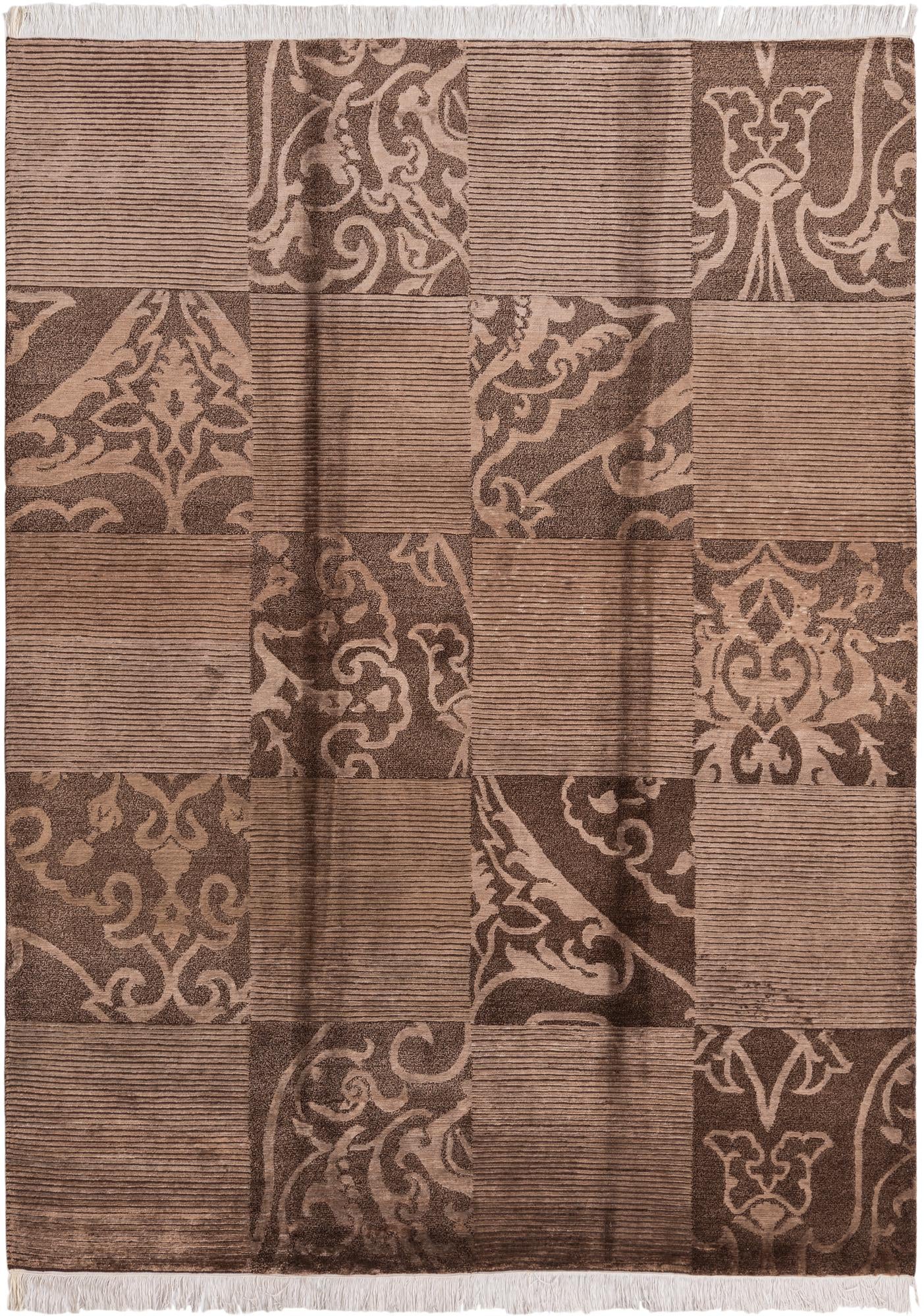5' 9 x 8' Hand Knotted Darya Wool Rug