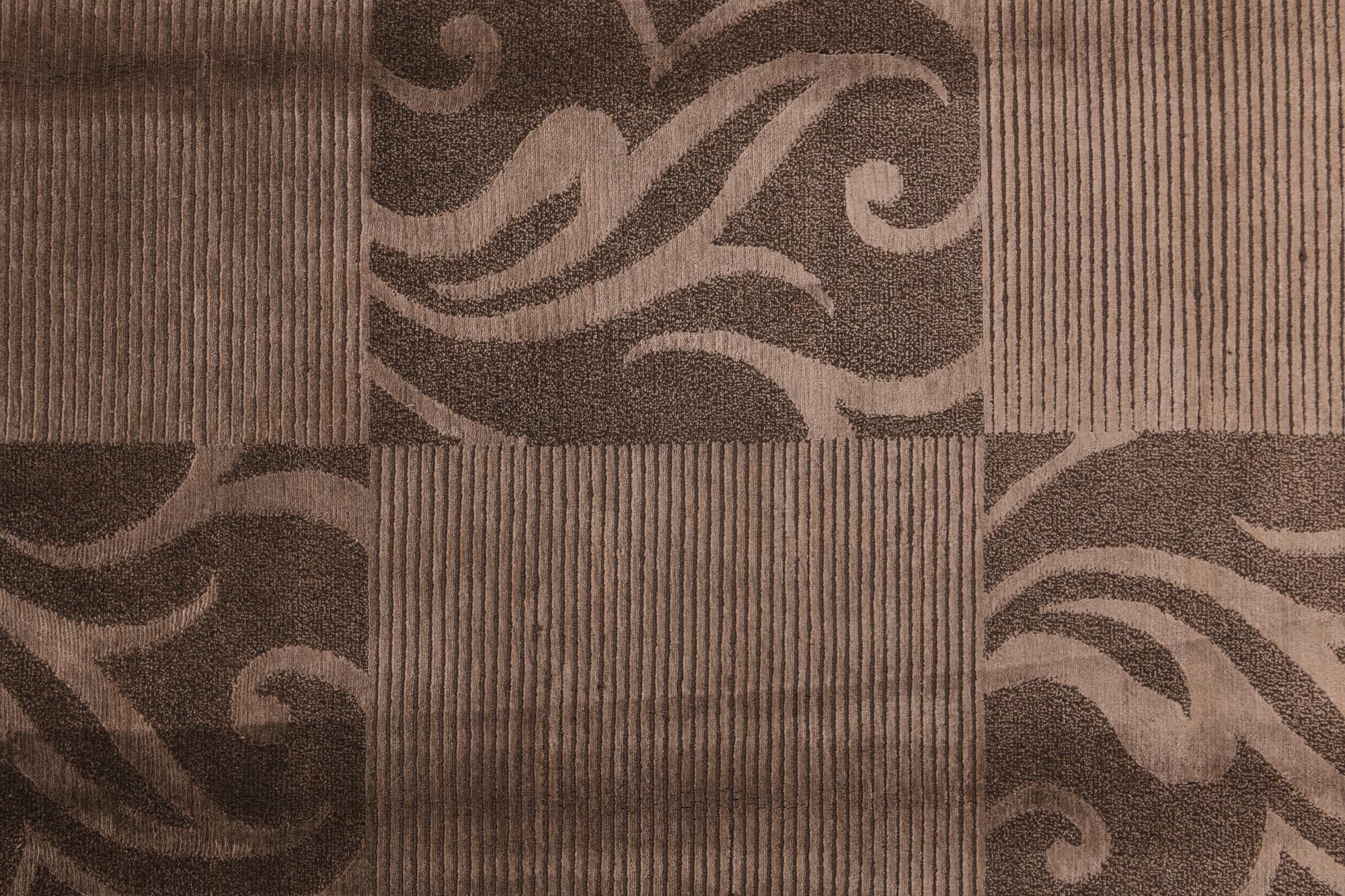 5' 8 x 8' 1 Hand Knotted Darya Wool Rug