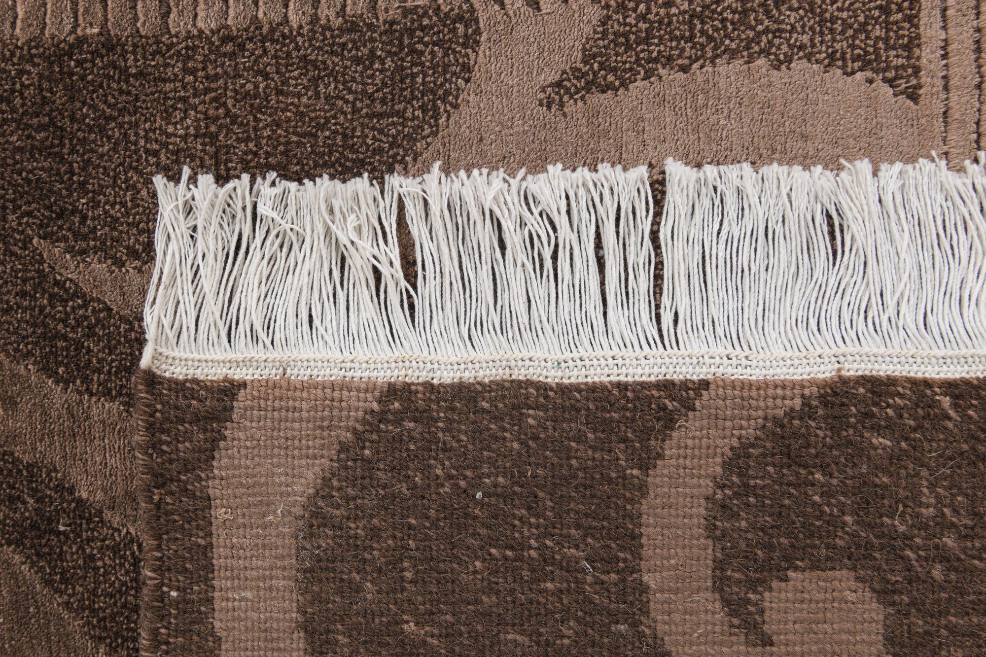 5' 8 x 8' 1 Hand Knotted Darya Wool Rug