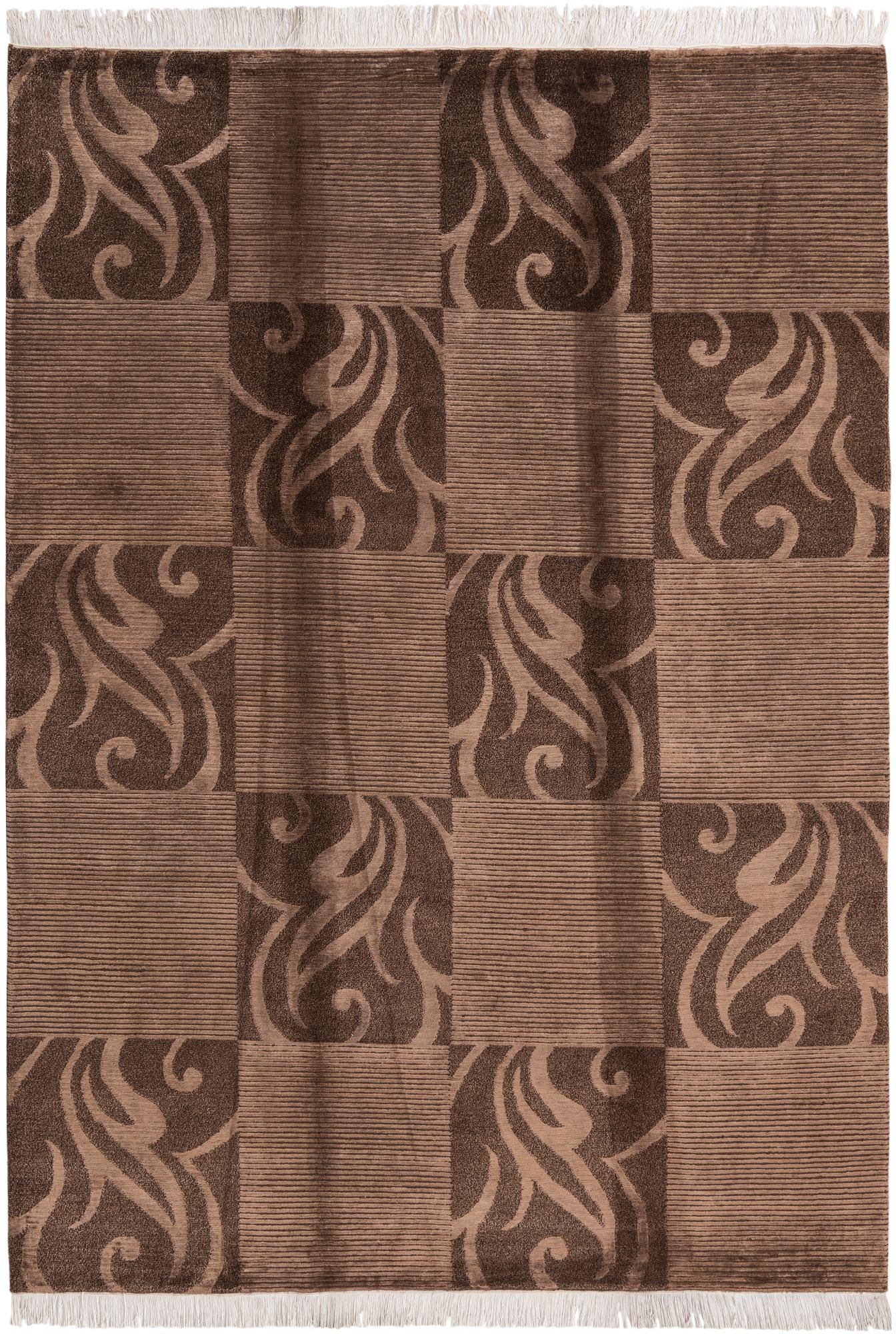 5' 8 x 8' 1 Hand Knotted Darya Wool Rug