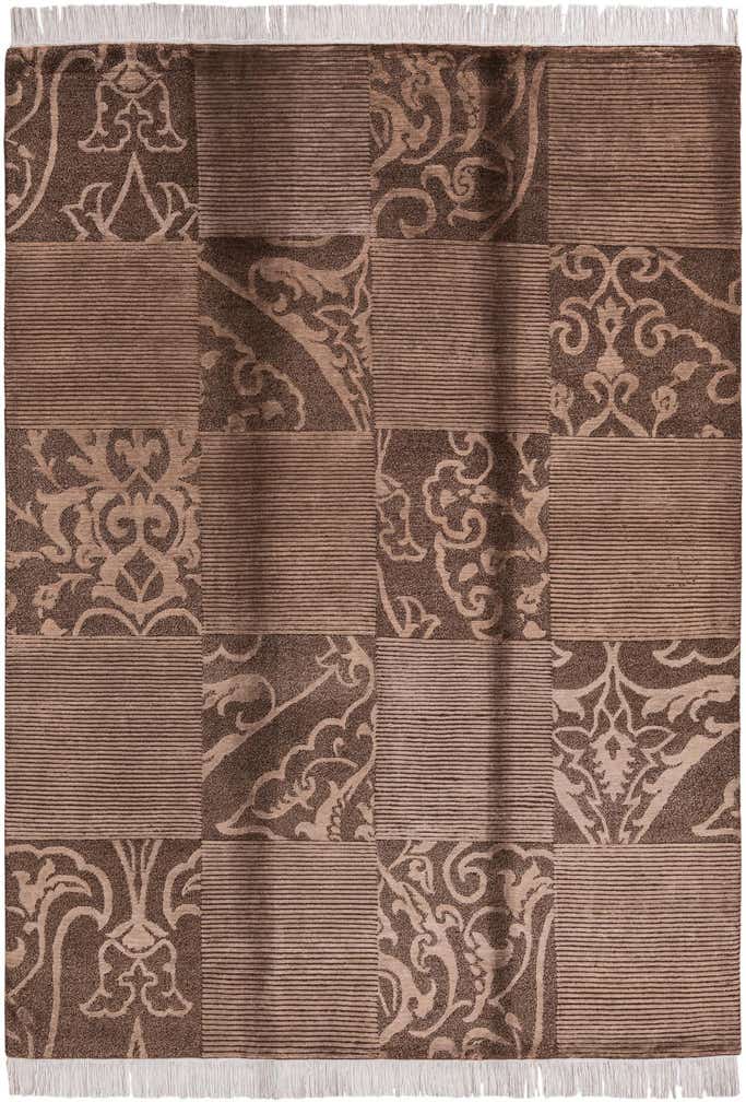 5' 9 x 8' 1 Hand Knotted Darya Wool Rug