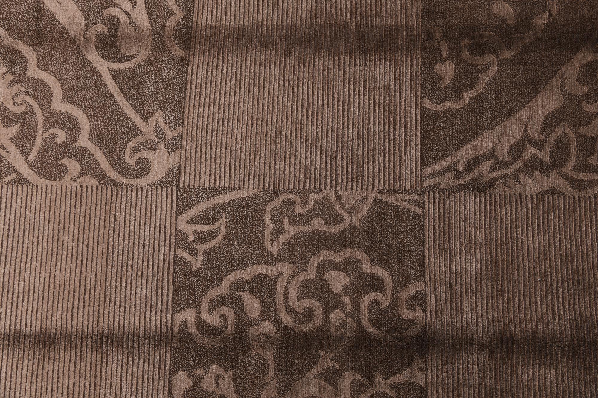 5' 9 x 8' Hand Knotted Darya Wool Rug