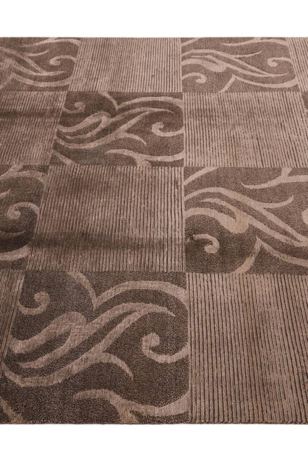 Detail image of 5' 8 x 8' Hand Knotted Darya Wool Rug