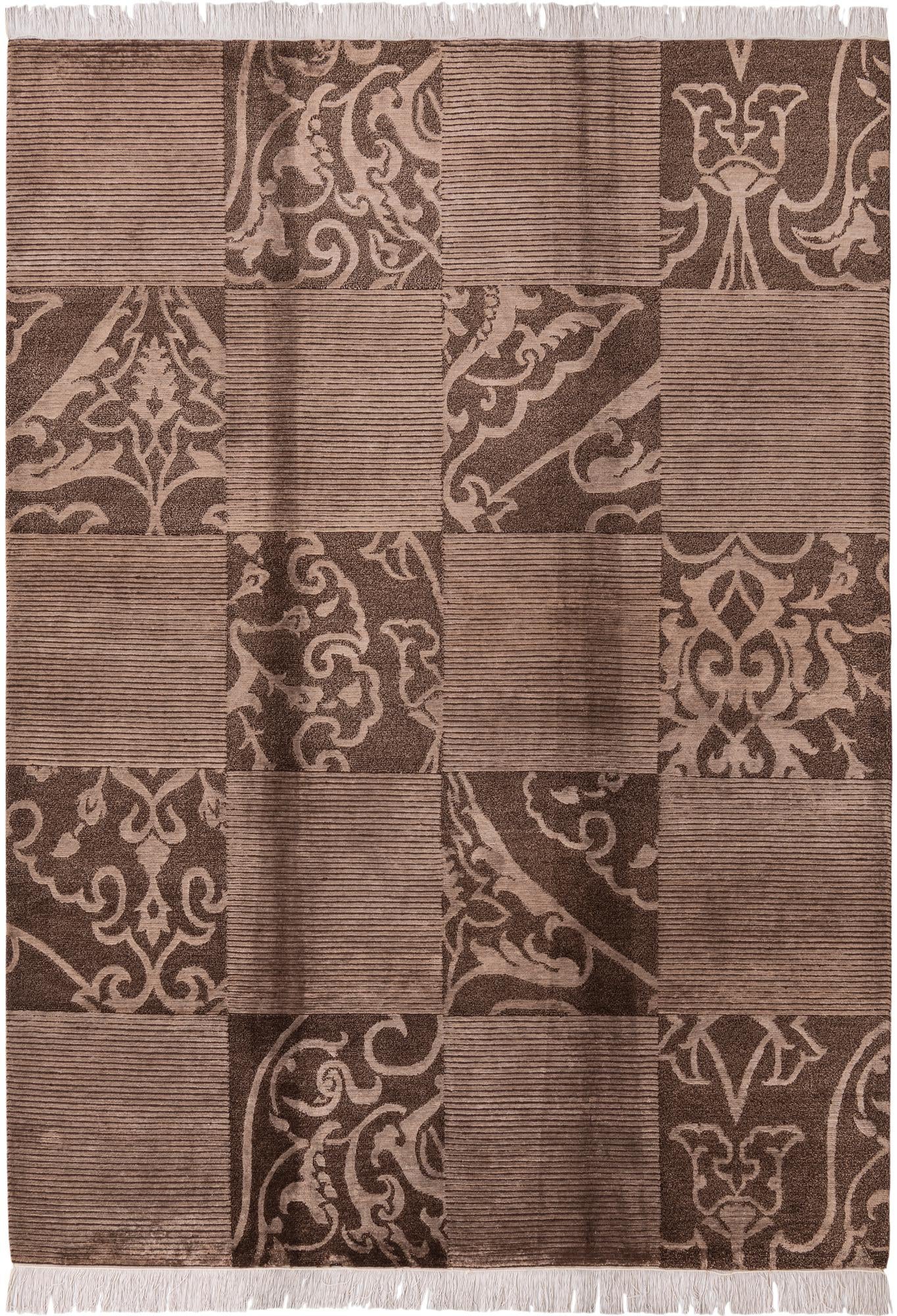 5' 8 x 8' Hand Knotted Darya Wool Rug