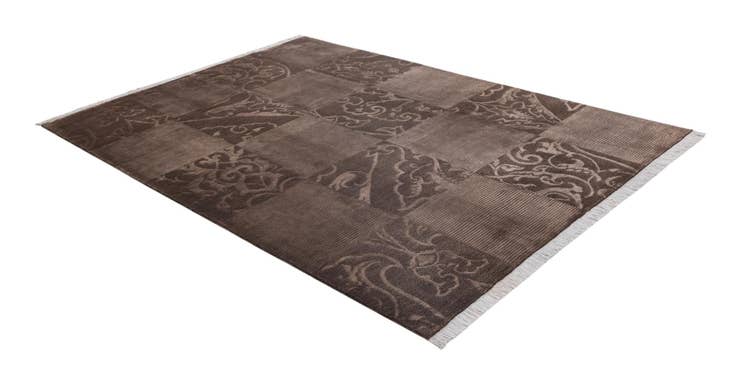 Detail image of 5' 10 x 8' Hand Knotted Darya Wool Rug