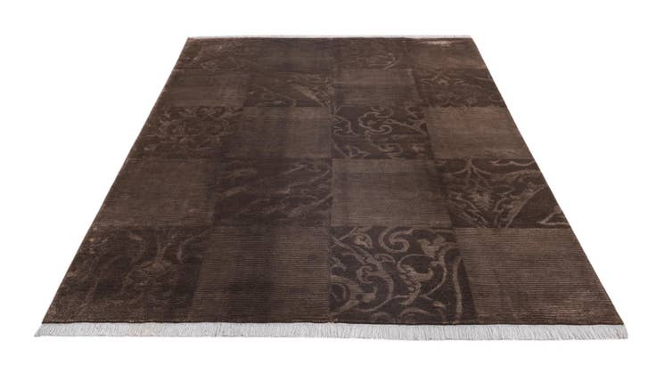 Detail image of 5' 10 x 8' Hand Knotted Darya Wool Rug