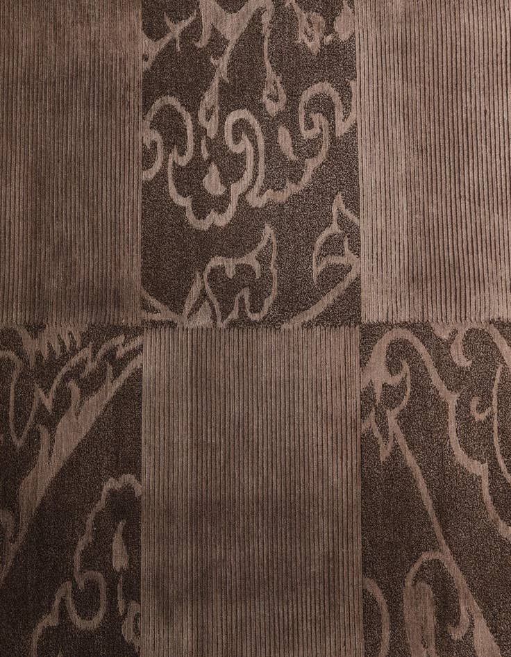 Detail image of 5' 10 x 8'  Hand Knotted Darya Wool Rug