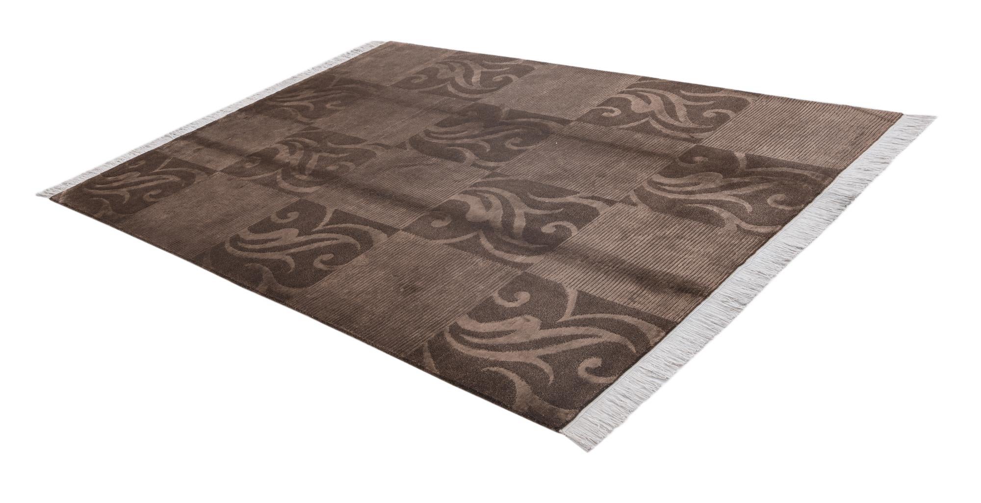 5' 8 x 7' 11 Hand Knotted Darya Wool Rug