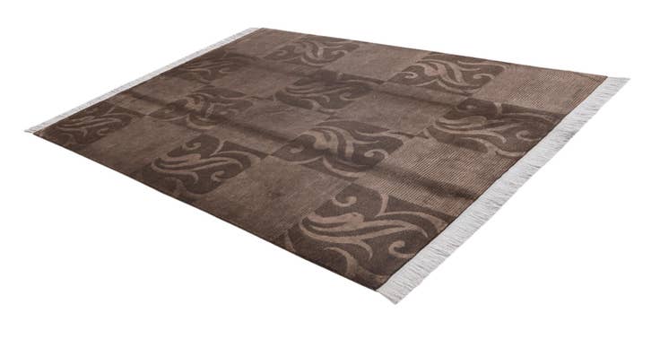 Detail image of 5' 8 x 7' 11 Hand Knotted Darya Wool Rug