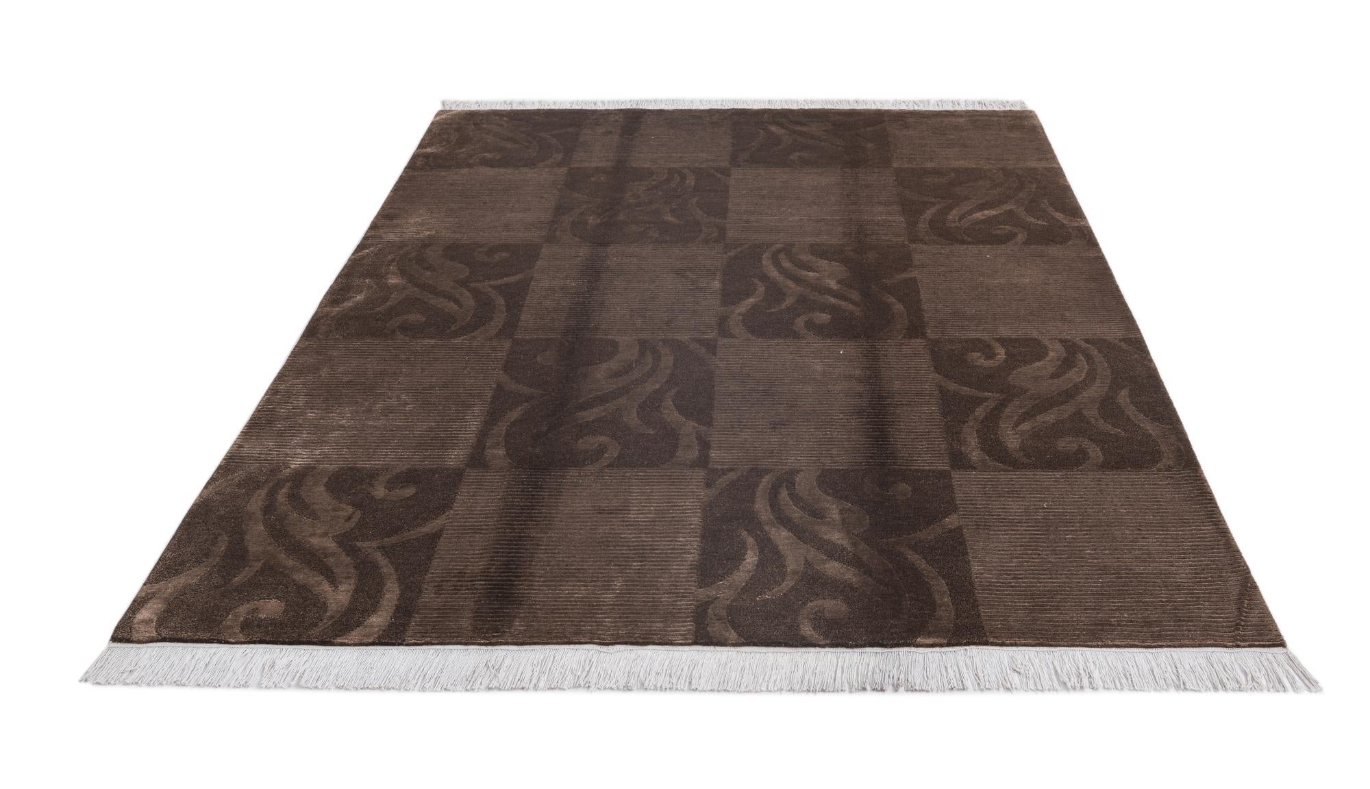 5' 8 x 7' 11 Hand Knotted Darya Wool Rug