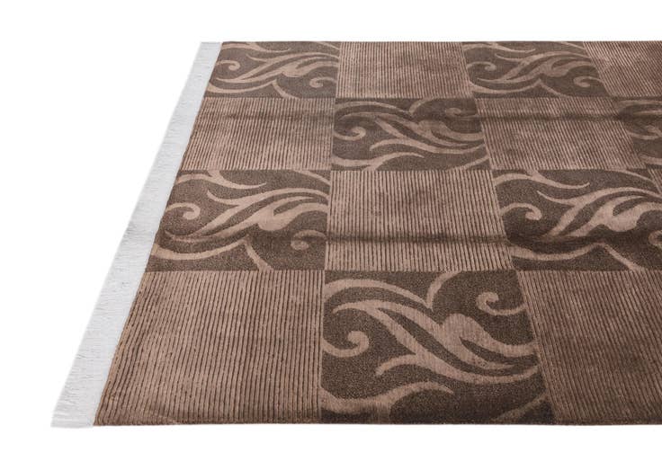 Detail image of 5' 8 x 7' 11 Hand Knotted Darya Wool Rug