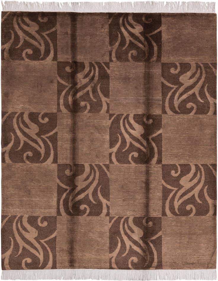 Detail image of 5' 8 x 7' 11 Hand Knotted Darya Wool Rug