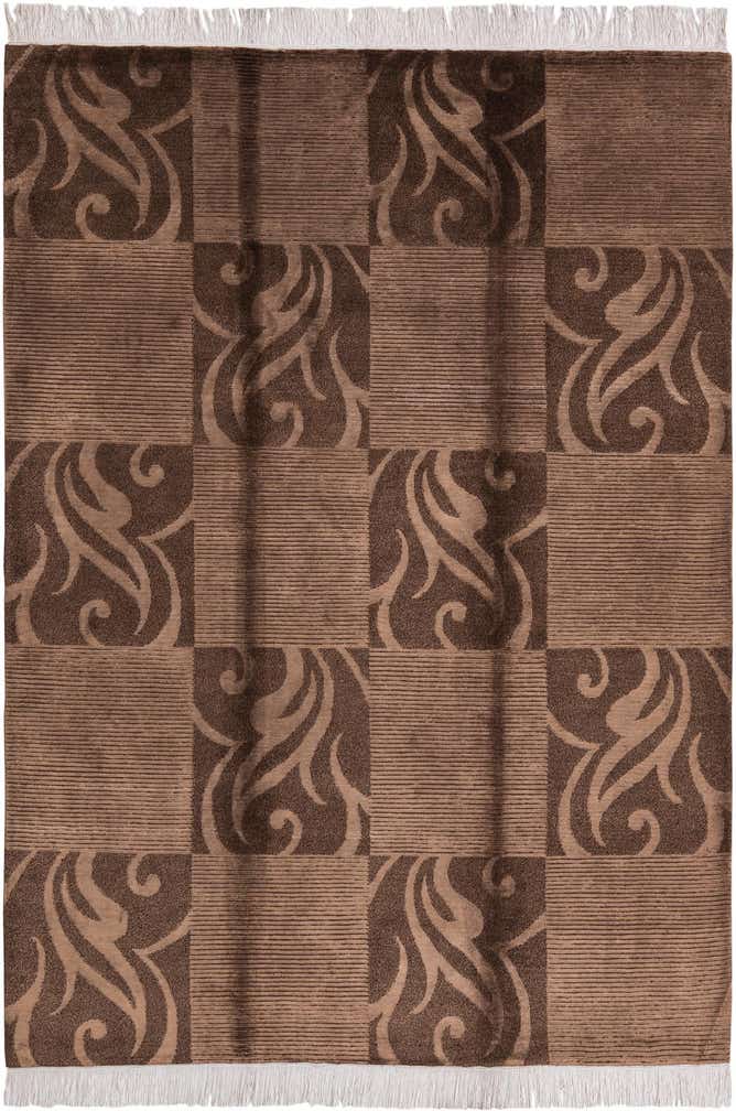 5' 8 x 7' 11 Hand Knotted Darya Wool Rug