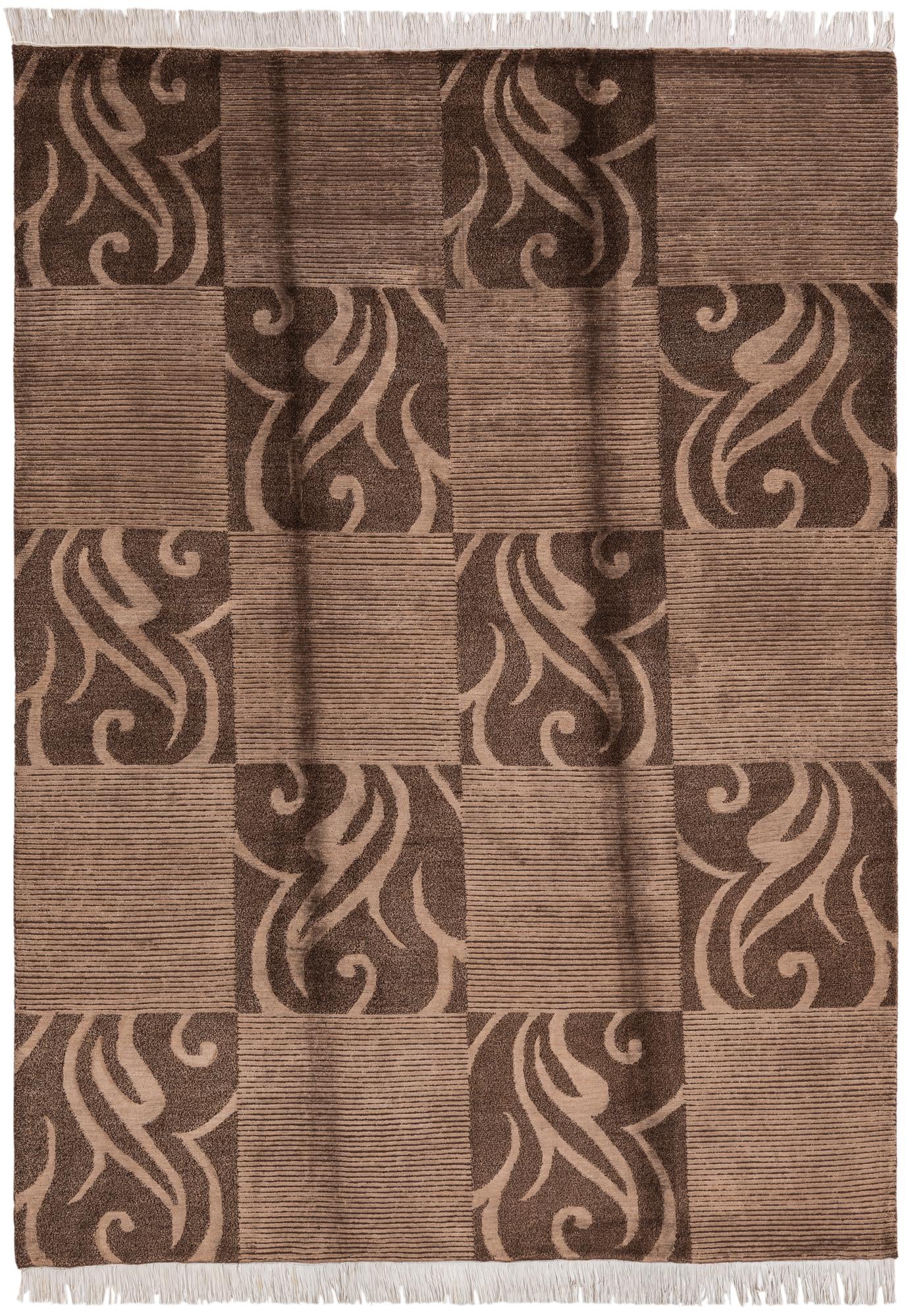 5' 7 x 8' Hand Knotted Darya Wool Rug