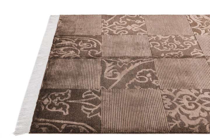4' 2 x 6' 2 Hand Knotted Darya Wool Rug