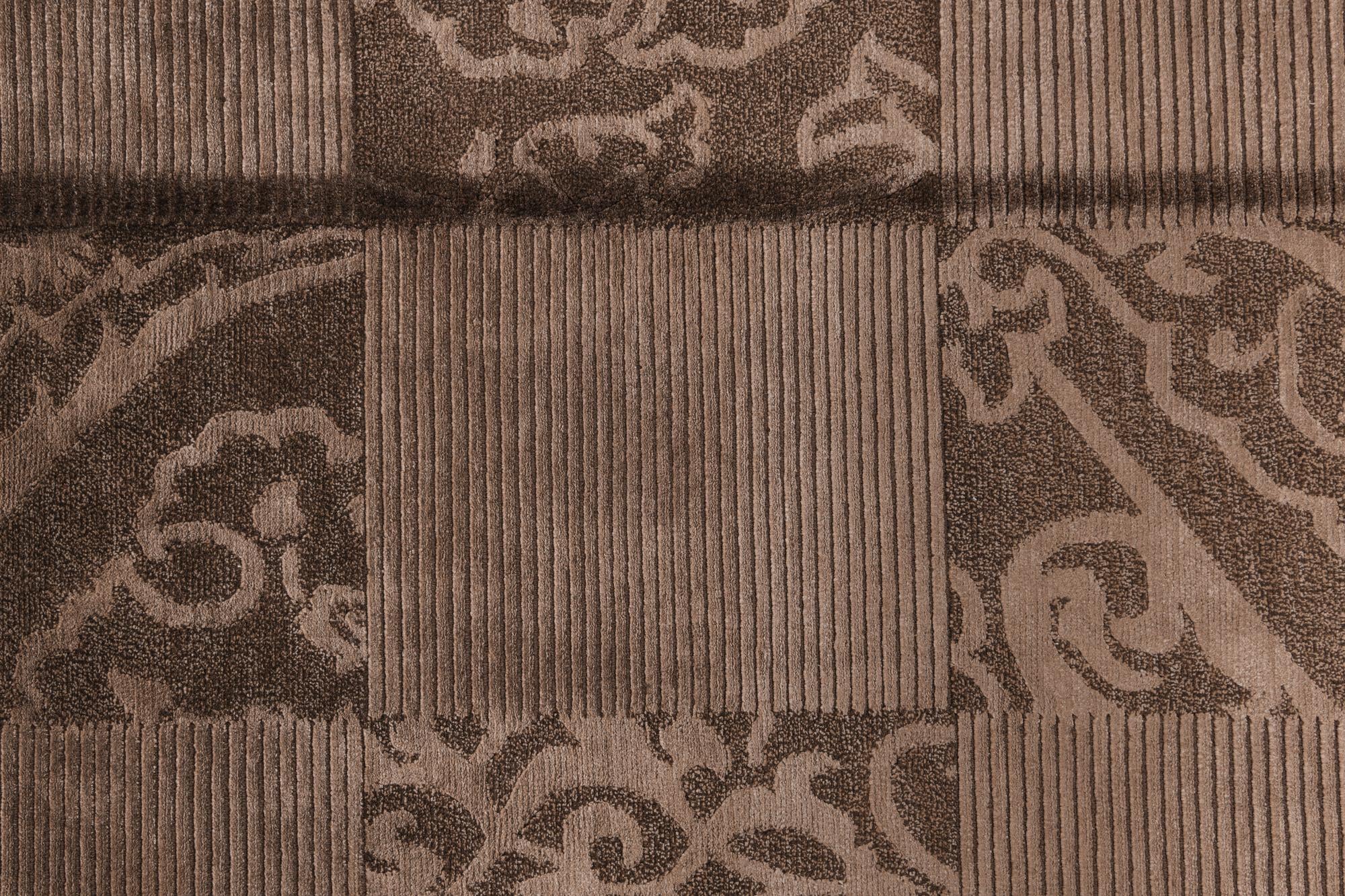 4' 2 x 6' 2 Hand Knotted Darya Wool Rug