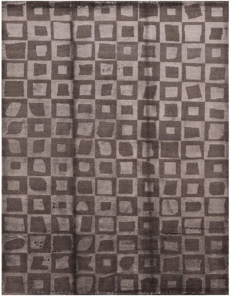 Detail image of 5' 9 x 8' 4 Hand Knotted Darya Wool Rug