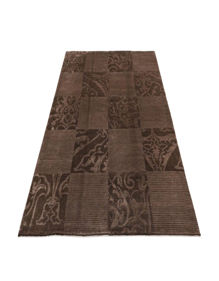 Detail image of 5' 9 x 8' 2  Hand Knotted Darya Wool Rug