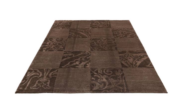 Detail image of 5' 9 x 8' 2 Hand Knotted Darya Wool Rug