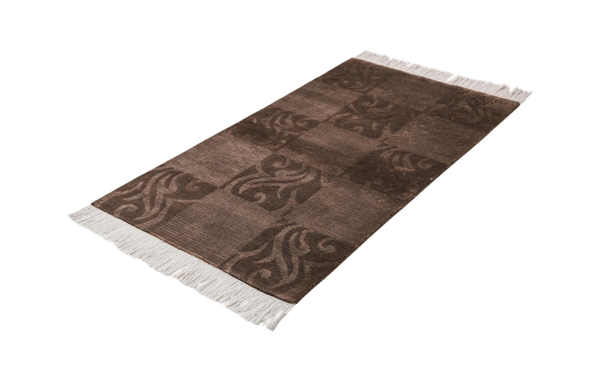 2' 7 x 4' 11 Hand Knotted Darya Wool Rug