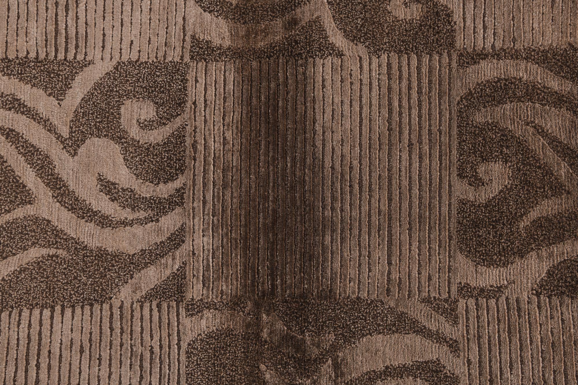 2' 7 x 4' 11 Hand Knotted Darya Wool Rug