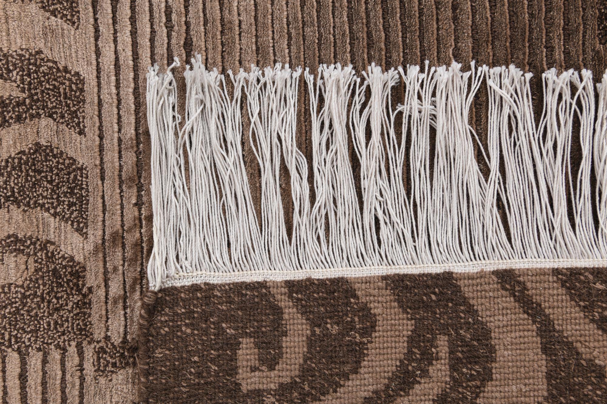 2' 7 x 4' 11 Hand Knotted Darya Wool Rug