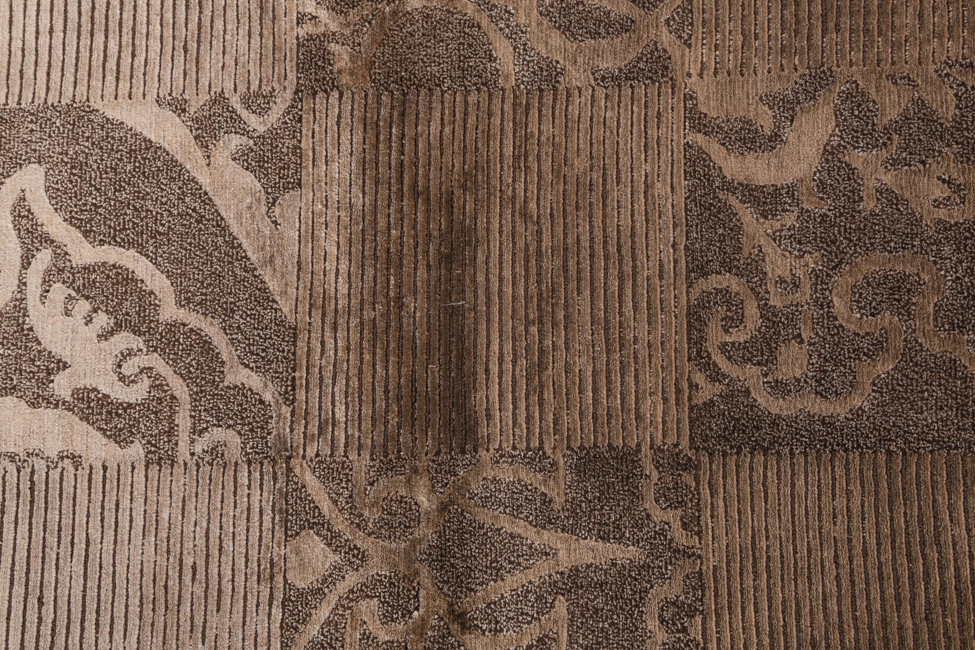 2' 9 x 4' 11 Hand Knotted Darya Wool Rug