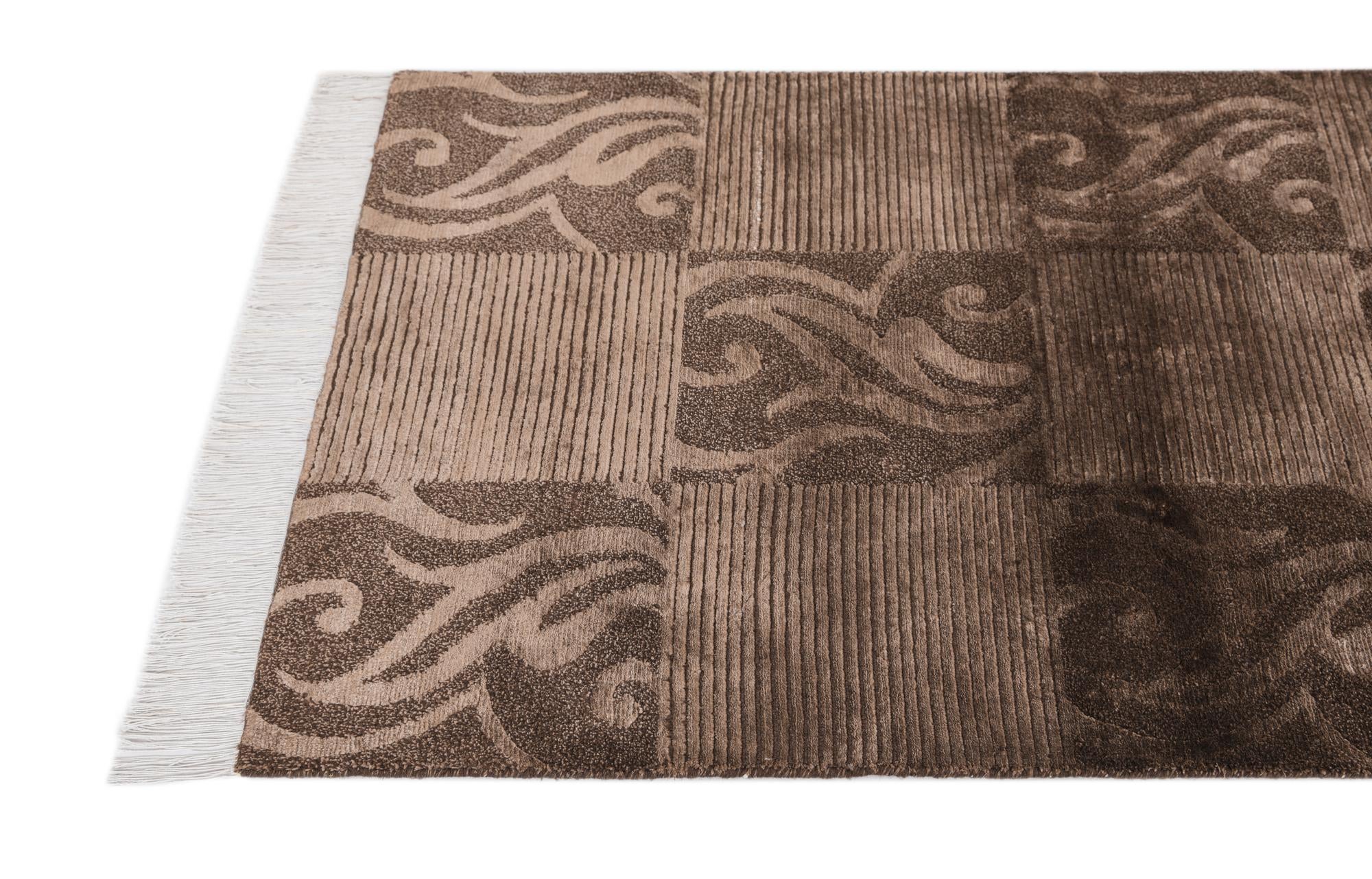 2' 7 x 4' 11 Hand Knotted Darya Wool Rug