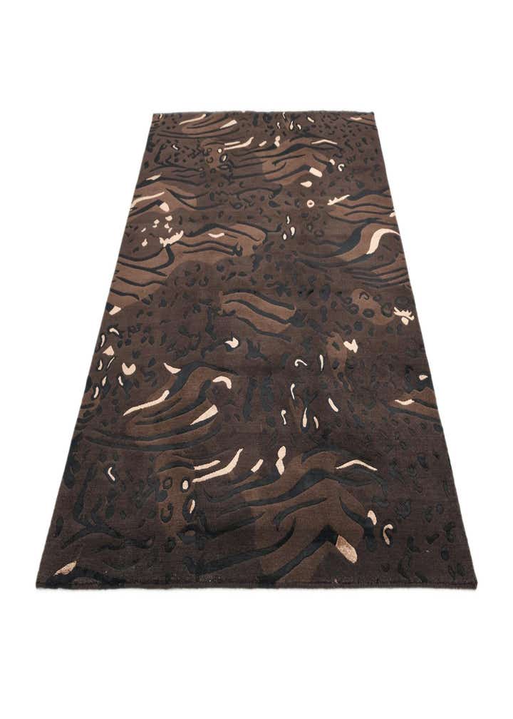 5' 7 x 8' Hand Knotted Darya Wool Rug