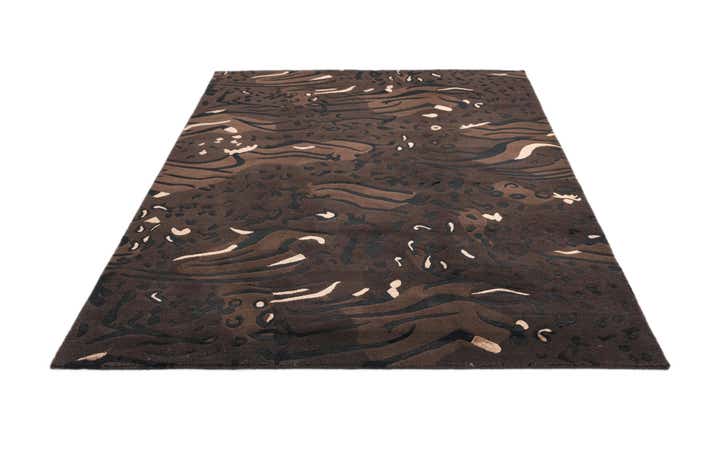 5' 7 x 8' Hand Knotted Darya Wool Rug