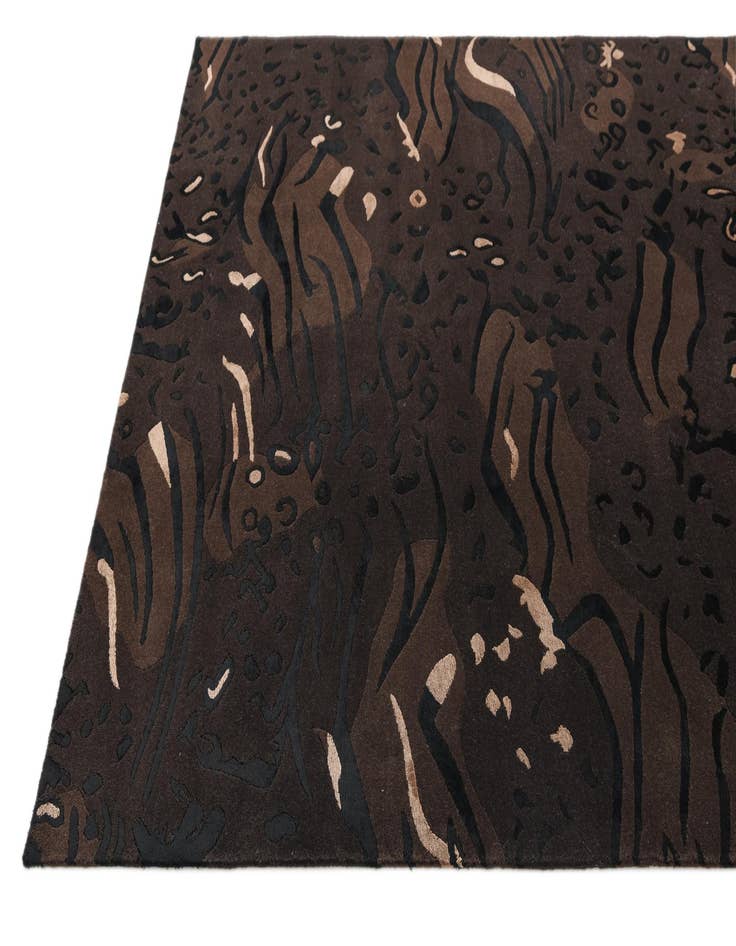 Detail image of 5' 7 x 8'  Hand Knotted Darya Wool Rug