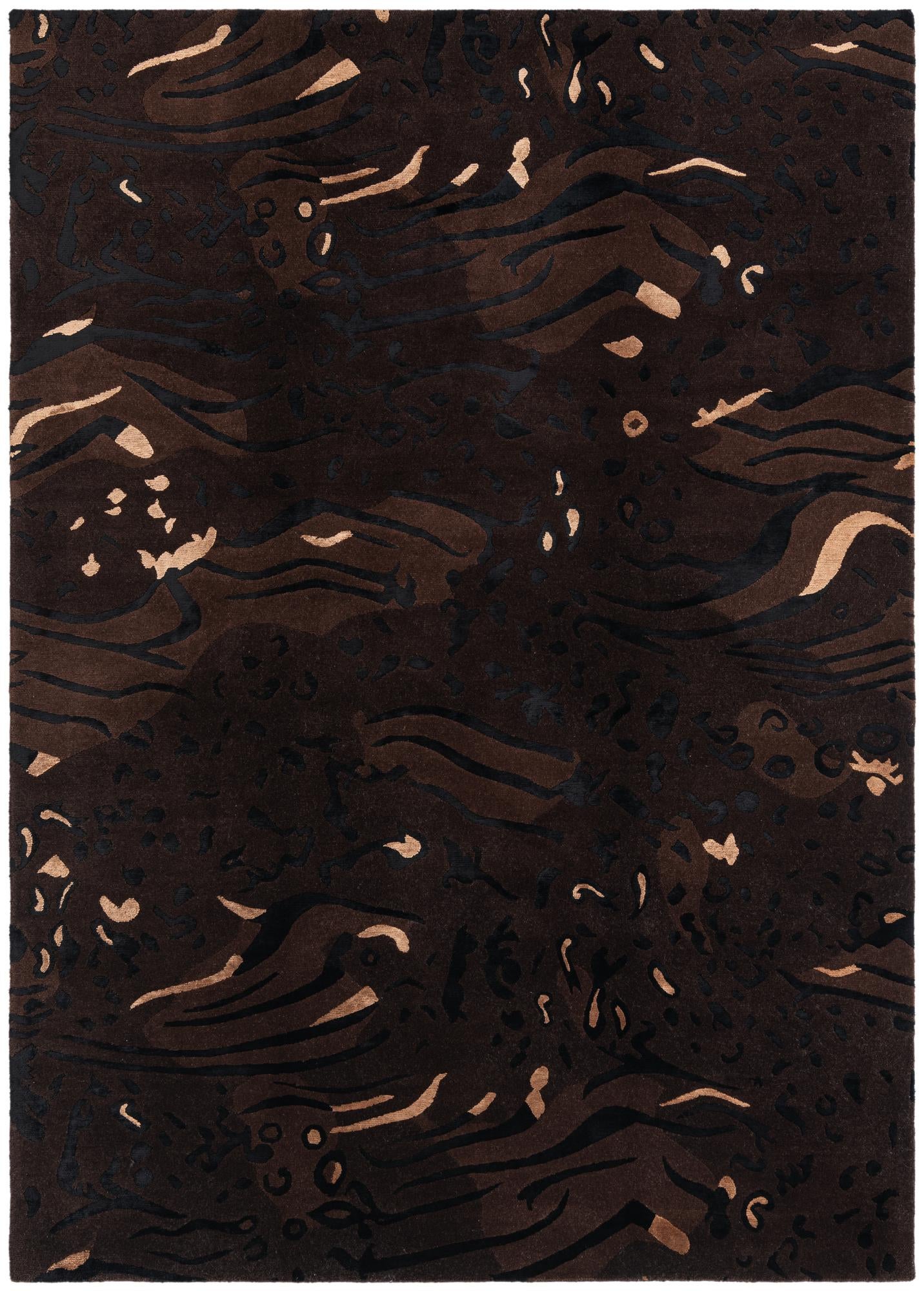 5' 7 x 8' Hand Knotted Darya Wool Rug