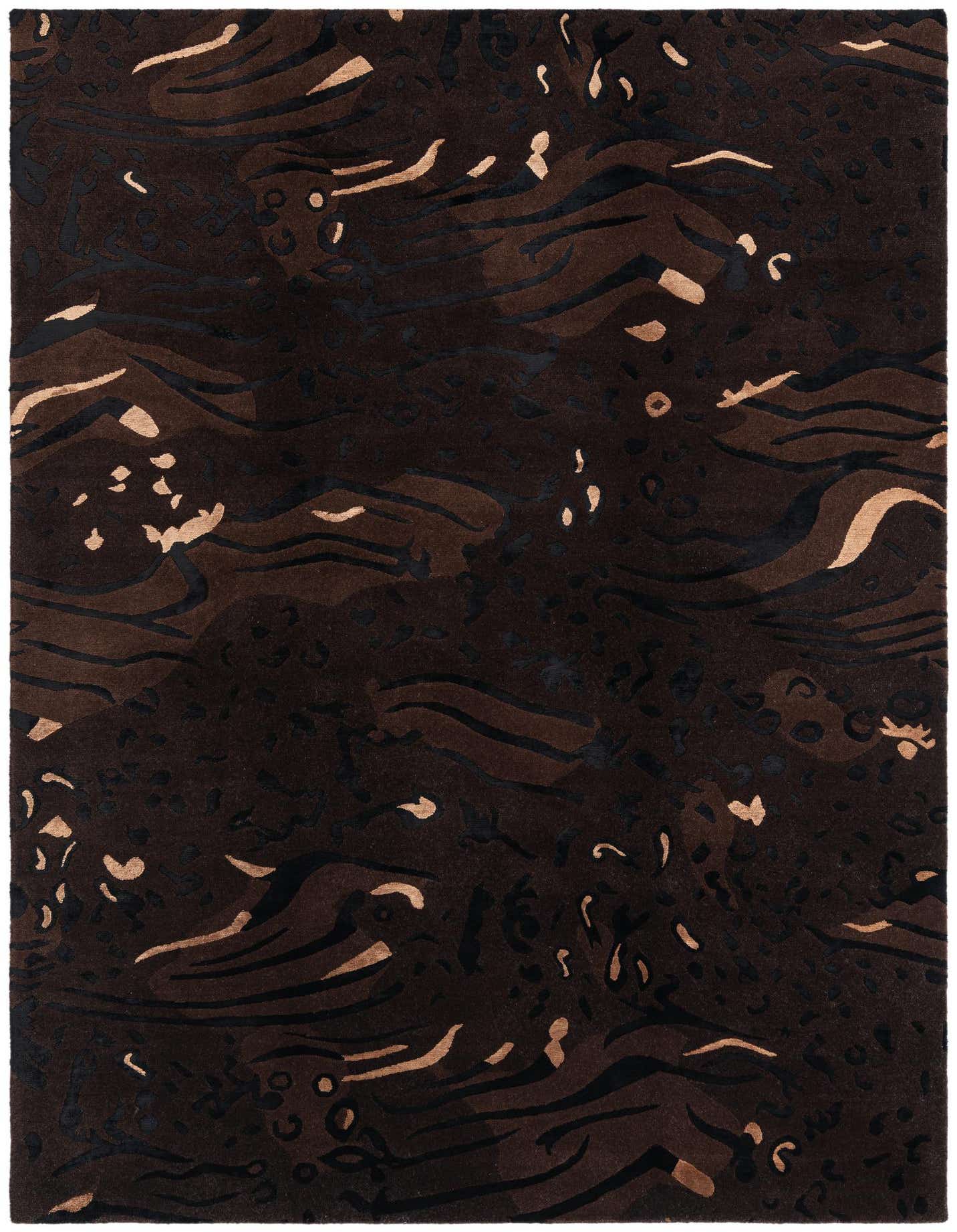 5' 7 x 8' Hand Knotted Darya Wool Rug